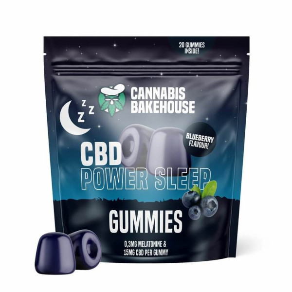Желейные конфеты з CBD и мелатонином - 30г  (20 шт.)